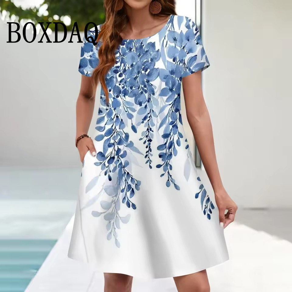 Women'S Casual Sundress Loose  - đánh giá và giá Ethnic Fashion Dress