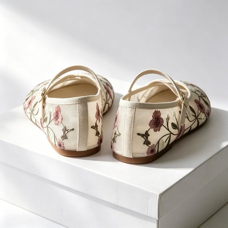 Mesh Embroidered Leisure Balle - đánh giá và giá Women'S Ethnic Fashion Brands