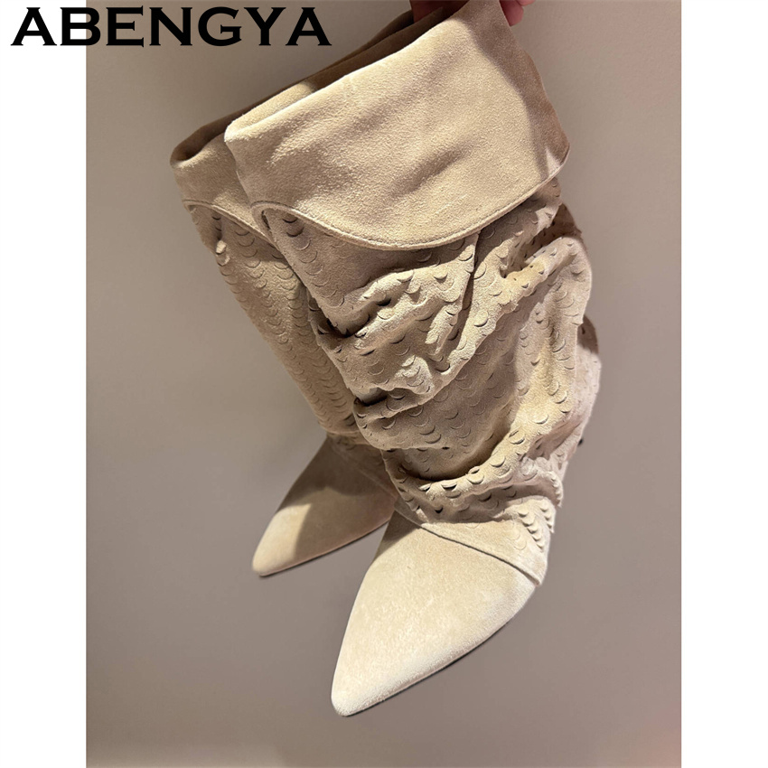 Women's Mid Calf Short Boots 2 - đánh giá và giá New Ethnic Fashion