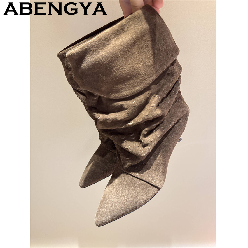 Women's Mid Calf Short Boots 2 - đánh giá và giá New Ethnic Fashion