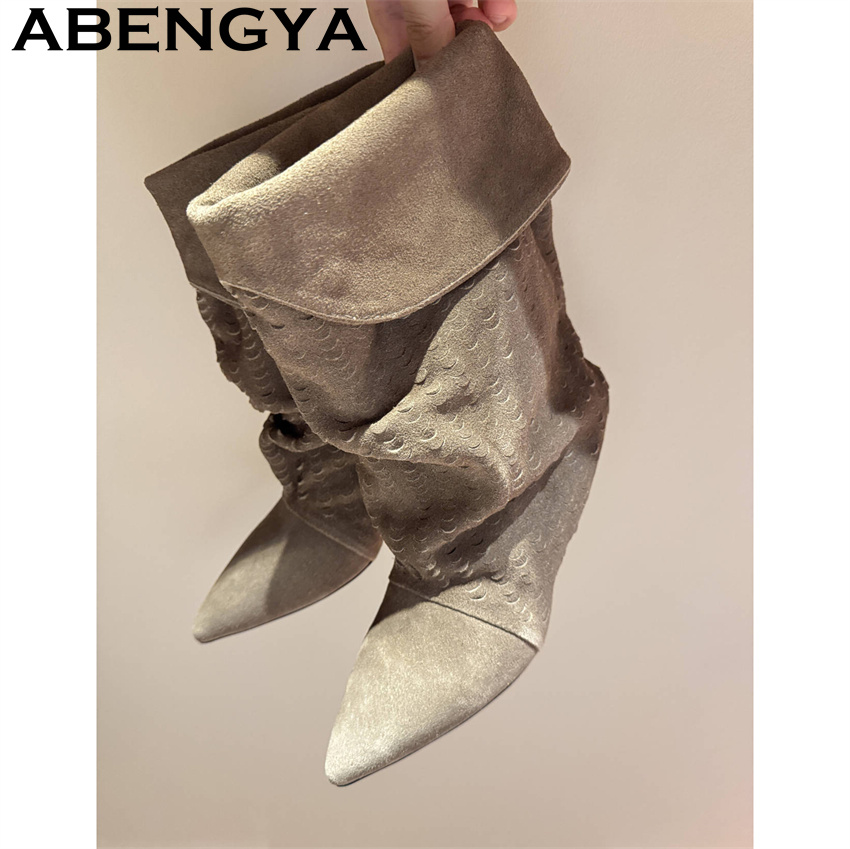 Women's Mid Calf Short Boots 2 - đánh giá và giá New Ethnic Fashion