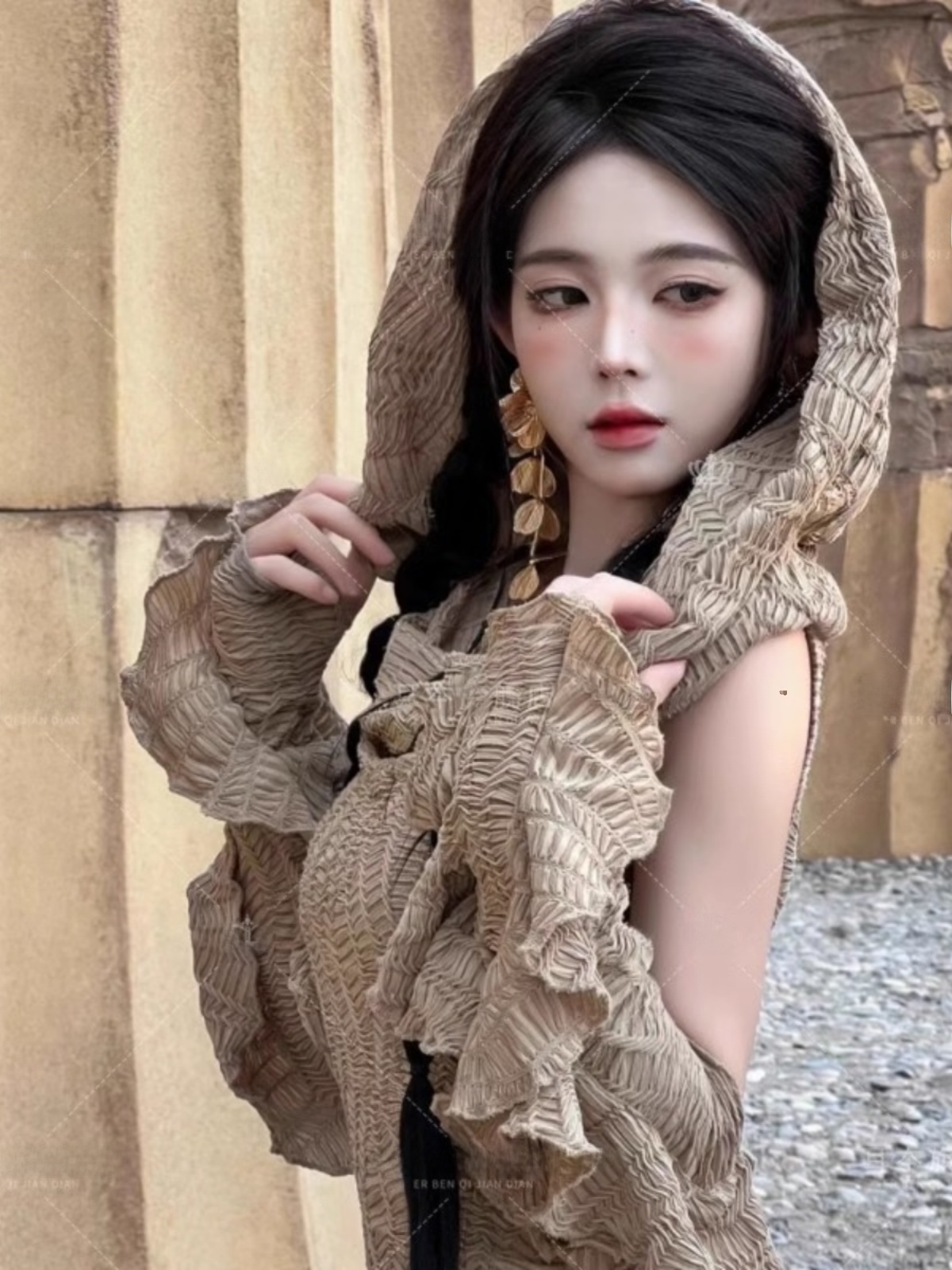 Desert  Themed Long Dress Wome - đánh giá và giá Ethnic Fashion Dress