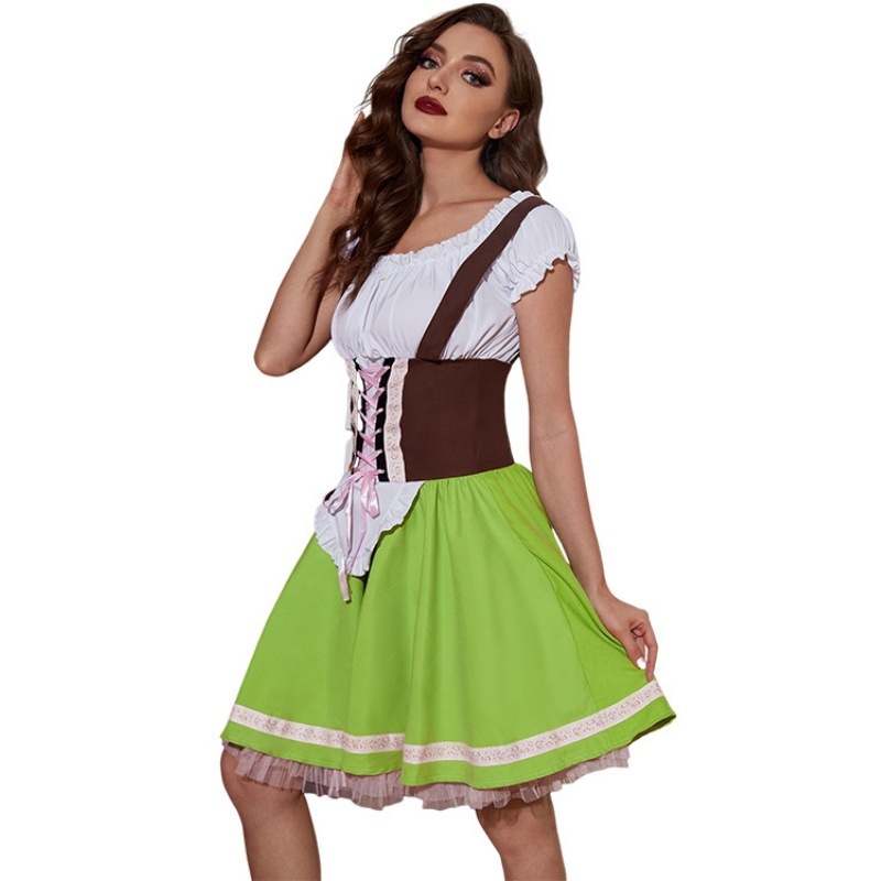 New Green National Style Beer  - đánh giá và giá Ethnic Fashion Dress
