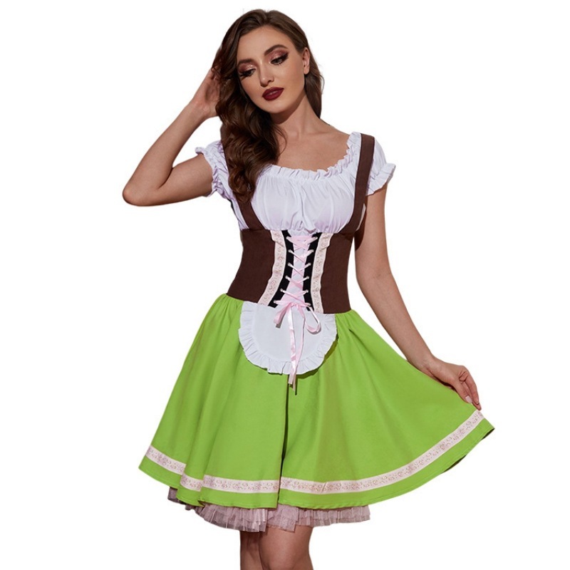 New Green National Style Beer  - đánh giá và giá Ethnic Fashion Dress