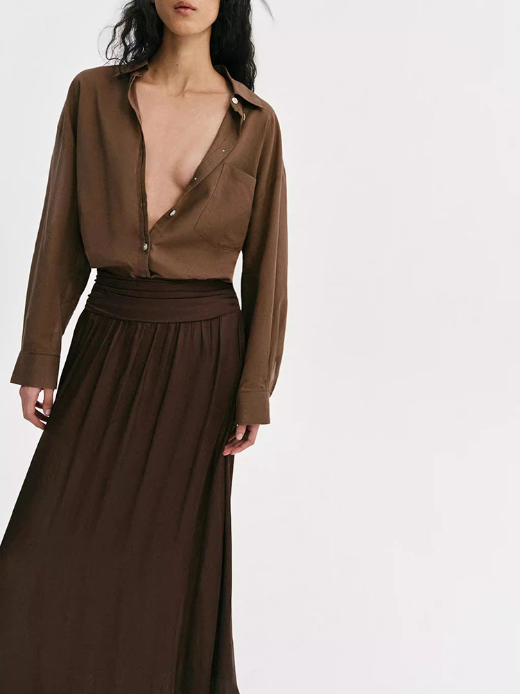 New Summer Women's Midi Skirt  - đánh giá và giá New Ethnic Fashion