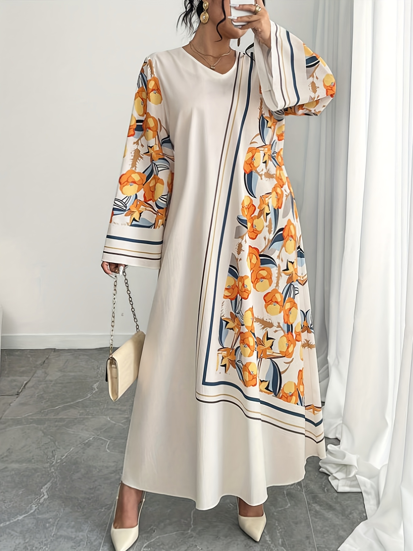Plus Size Fashionable Women's  - đánh giá và giá Ethnic Fashion Dress