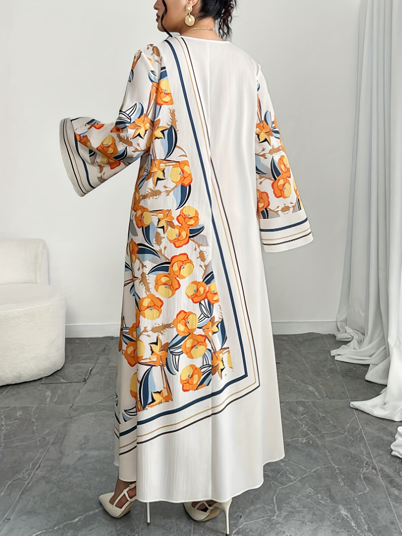 Plus Size Fashionable Women's  - đánh giá và giá Ethnic Fashion Dress