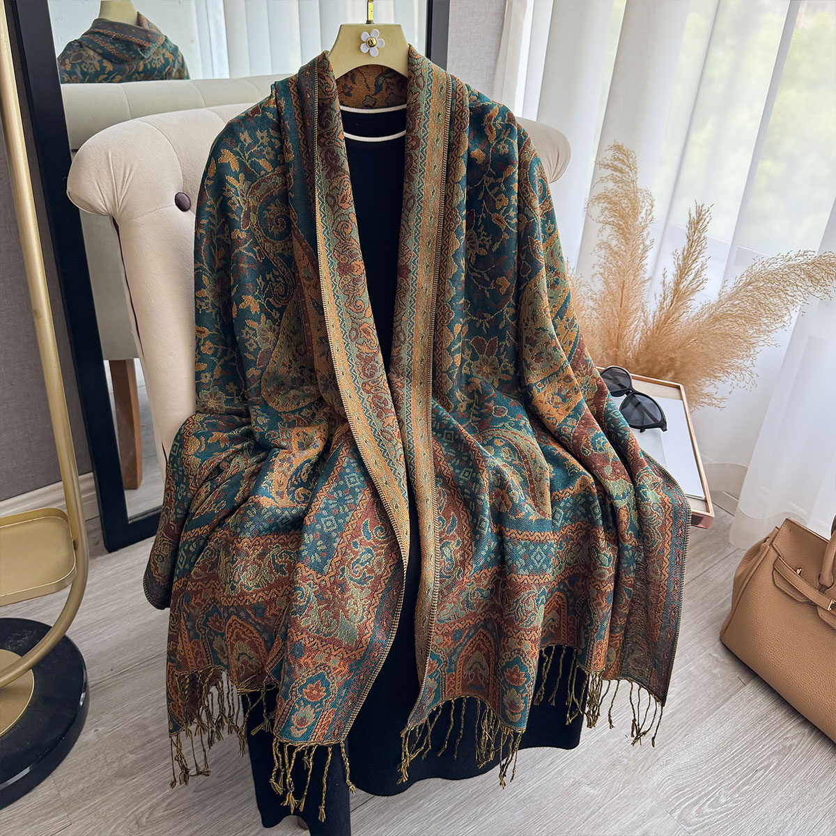 2025 Tassel Blanket Design Eth - đánh giá và giá New Ethnic Fashion