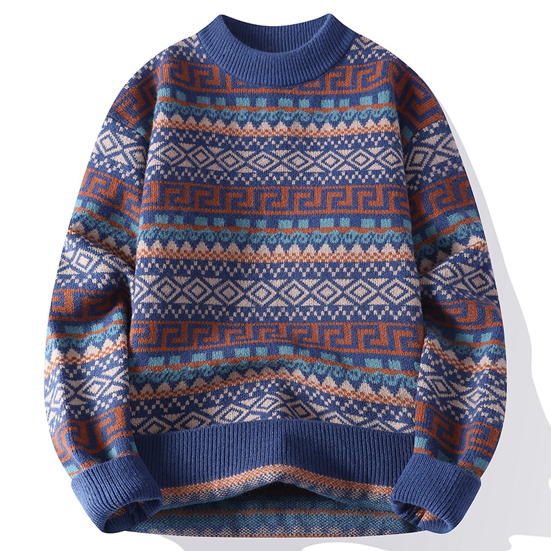 Trendy Men's Round Neck Sweate - đánh giá và giá Fashion Ethnic Wear For Men