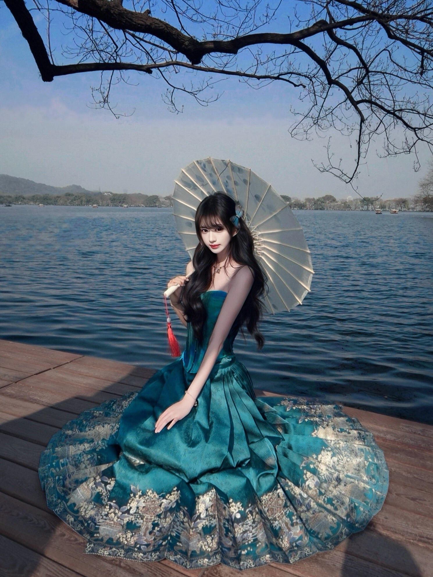 New Chinese Style Blue Hanfu S - đánh giá và giá New Ethnic Fashion